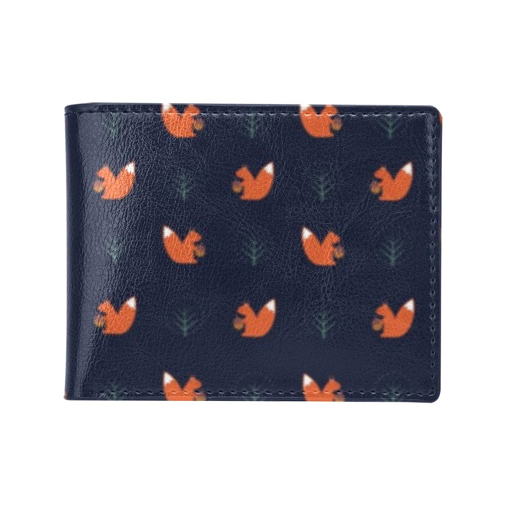 Squirrel Print Design LKS303 Men's ID Card Wallet