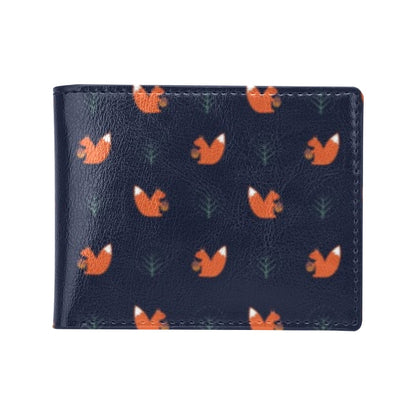 Squirrel Print Design LKS303 Men's ID Card Wallet
