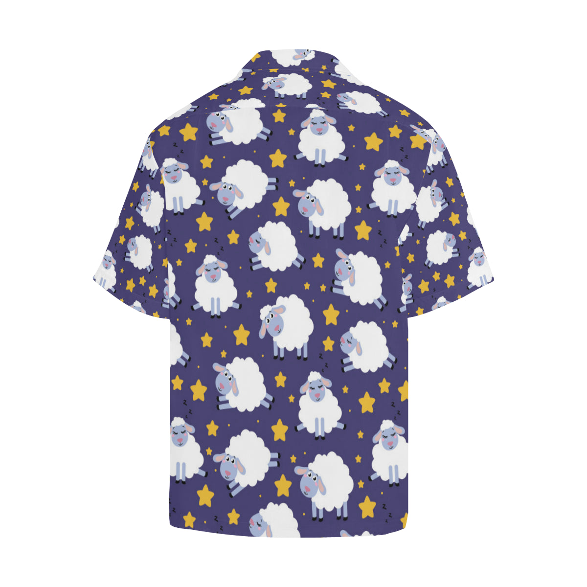 Sheep Pattern Print Design 03 Men's Hawaiian Shirt