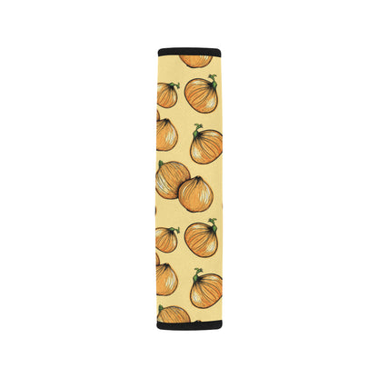 Onion Pattern Print Design A04 Car Seat Belt Cover