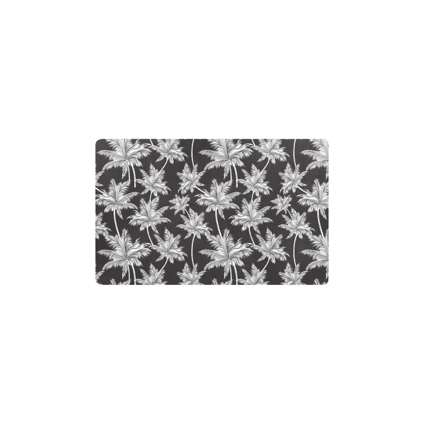 Palm Tree Pattern Print Design PT03 Kitchen Mat