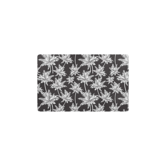Palm Tree Pattern Print Design PT03 Kitchen Mat