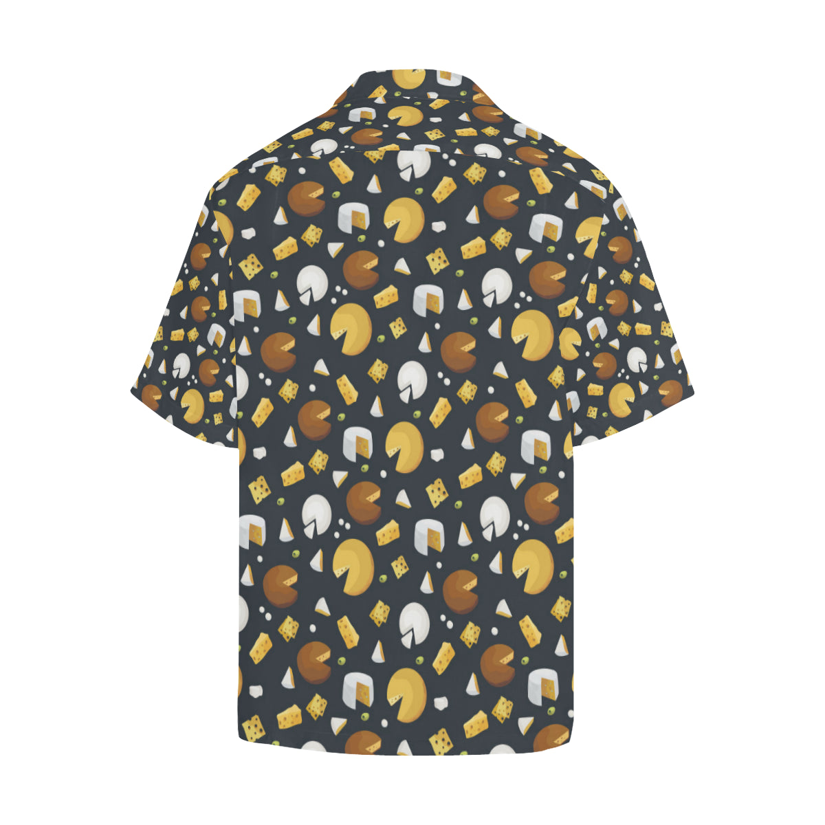 Cheese Pattern Print Design 03 Men's Hawaiian Shirt