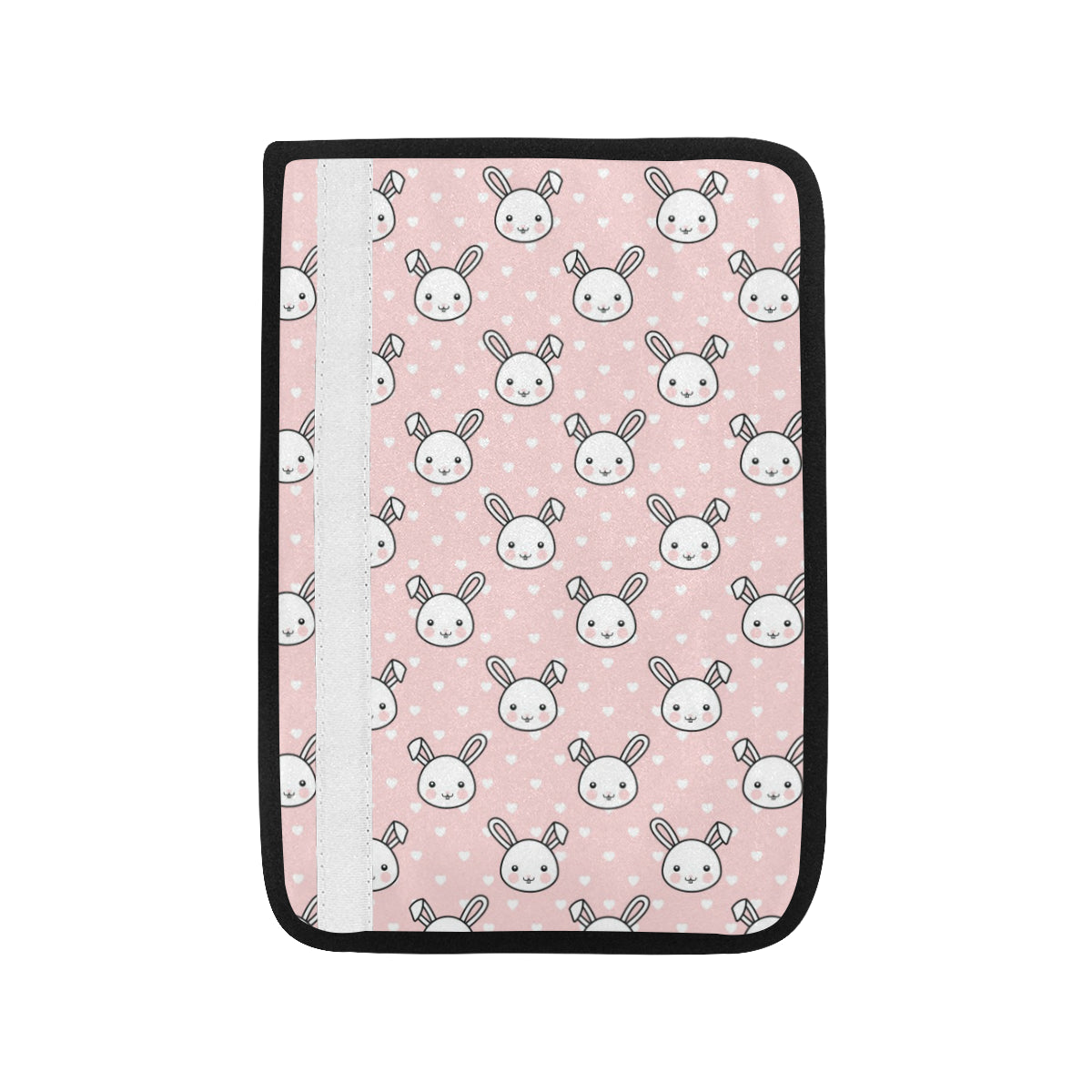 Rabbit Pattern Print Design RB02 Car Seat Belt Cover