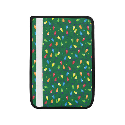 Christmas Light Pattern Print Design 02 Car Seat Belt Cover