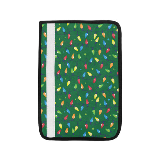 Christmas Light Pattern Print Design 02 Car Seat Belt Cover