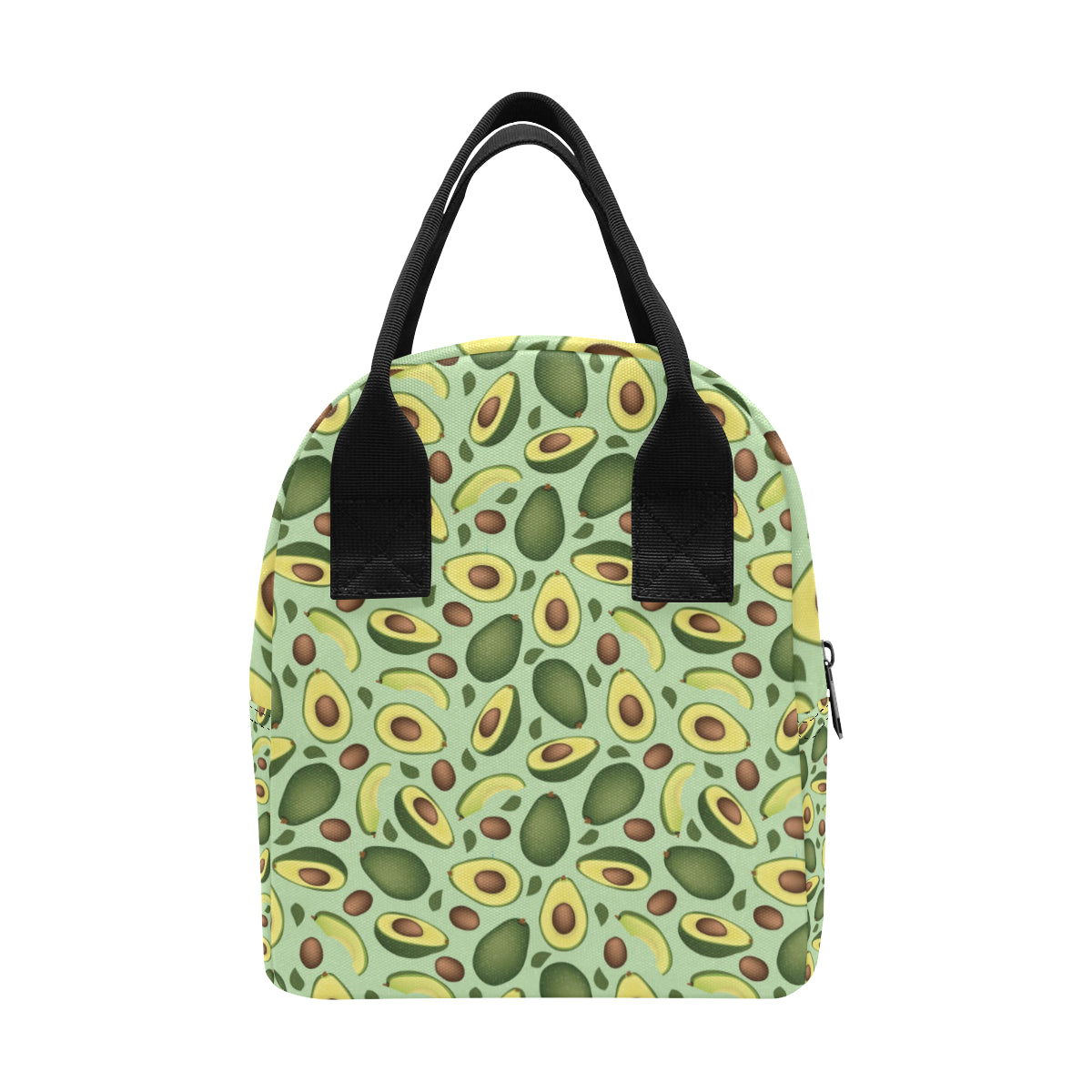 Avocado Pattern Print Design AC01 Insulated Lunch Bag