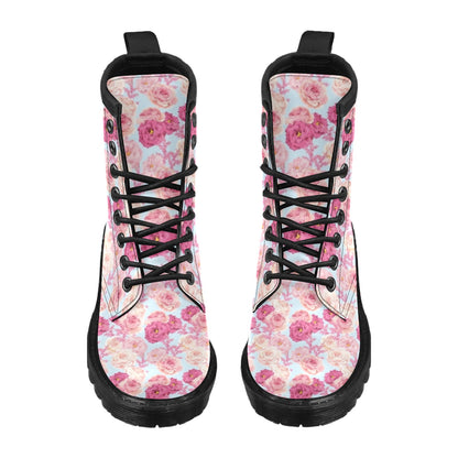 Lisianthus Pattern Print Design LT05 Women's Boots