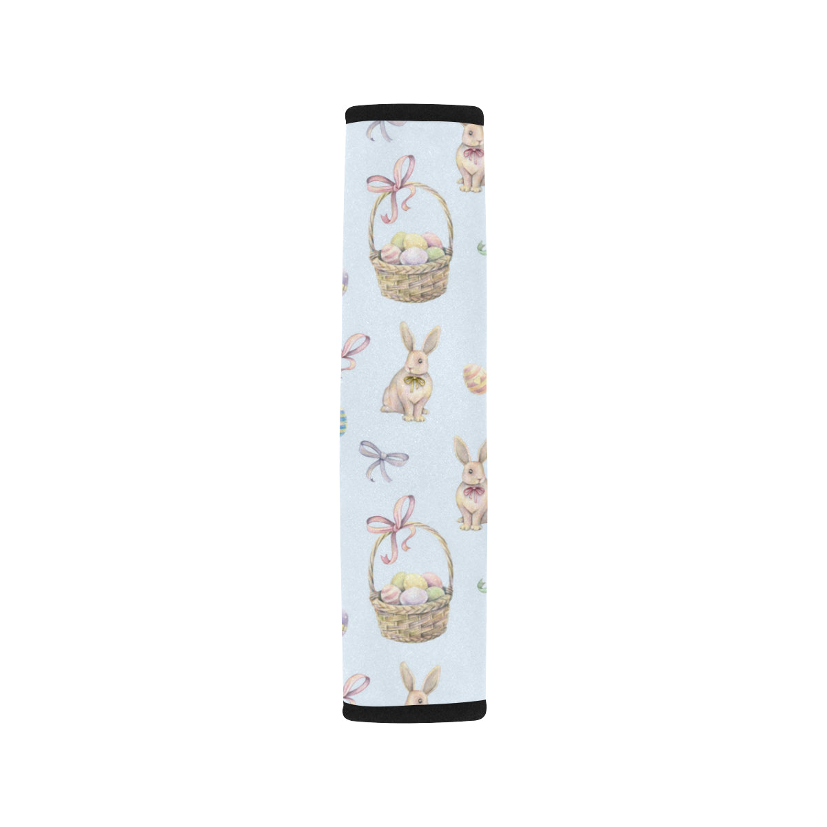 Rabbit Easter Eggs Pattern Print Design 03 Car Seat Belt Cover