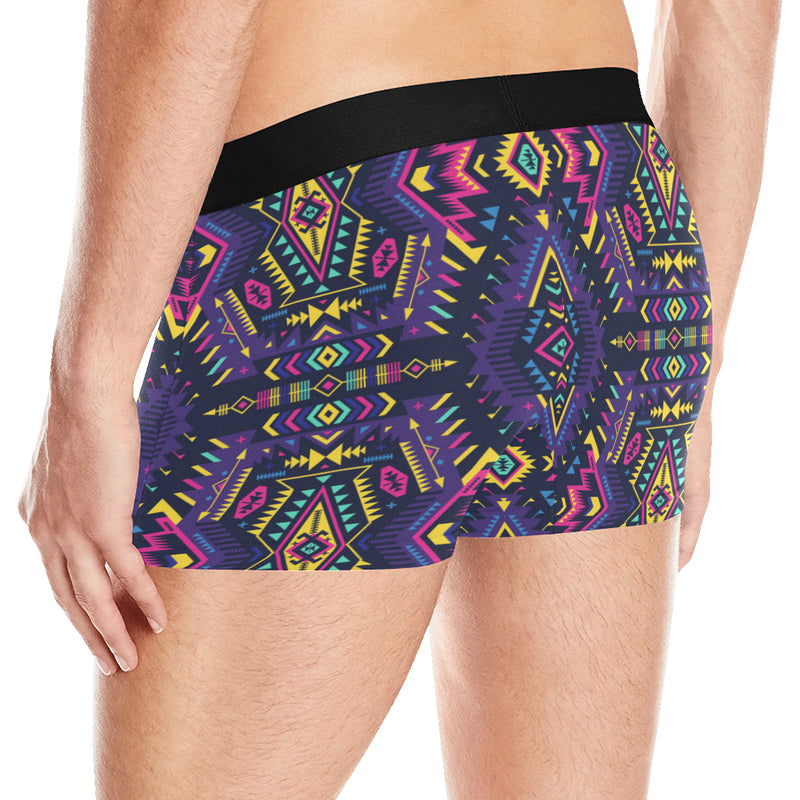 Aztec Pattern Print Design 07 Men's Boxer Briefs