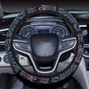 Eye of Horus Ethnic Pattern Steering Wheel Cover with Elastic Edge