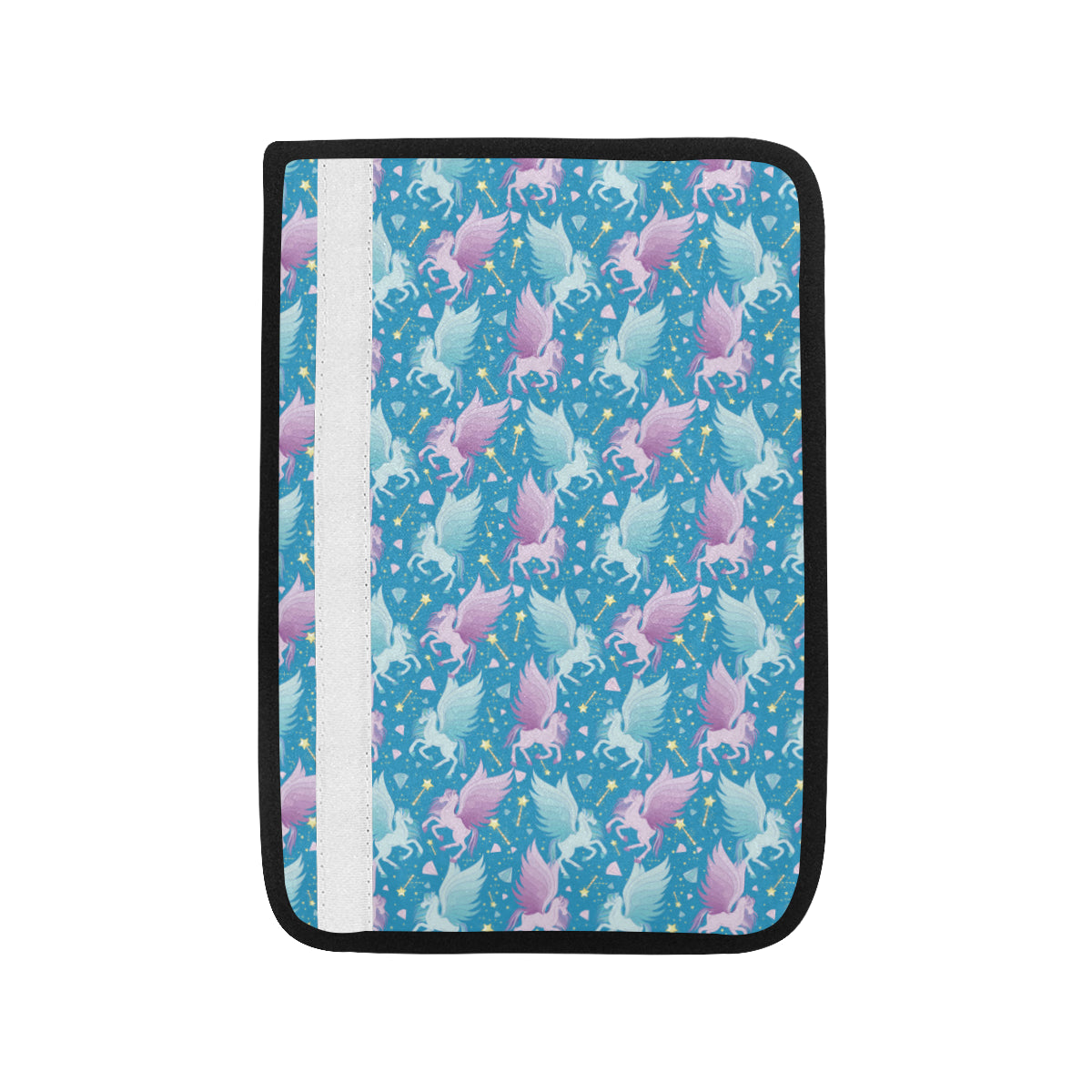 Pegasus Pattern Print Design 04 Car Seat Belt Cover