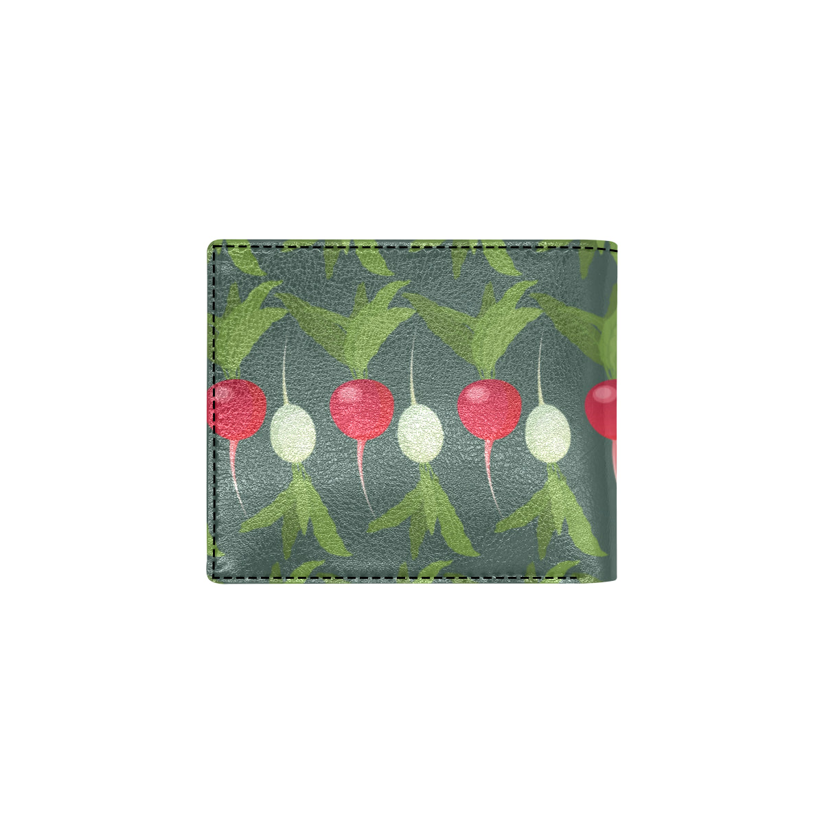Radish Pattern Print Design A03 Men's ID Card Wallet