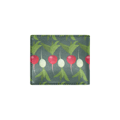 Radish Pattern Print Design A03 Men's ID Card Wallet
