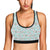 Cherry Blossom Pattern Print Design 02 Sports Bra