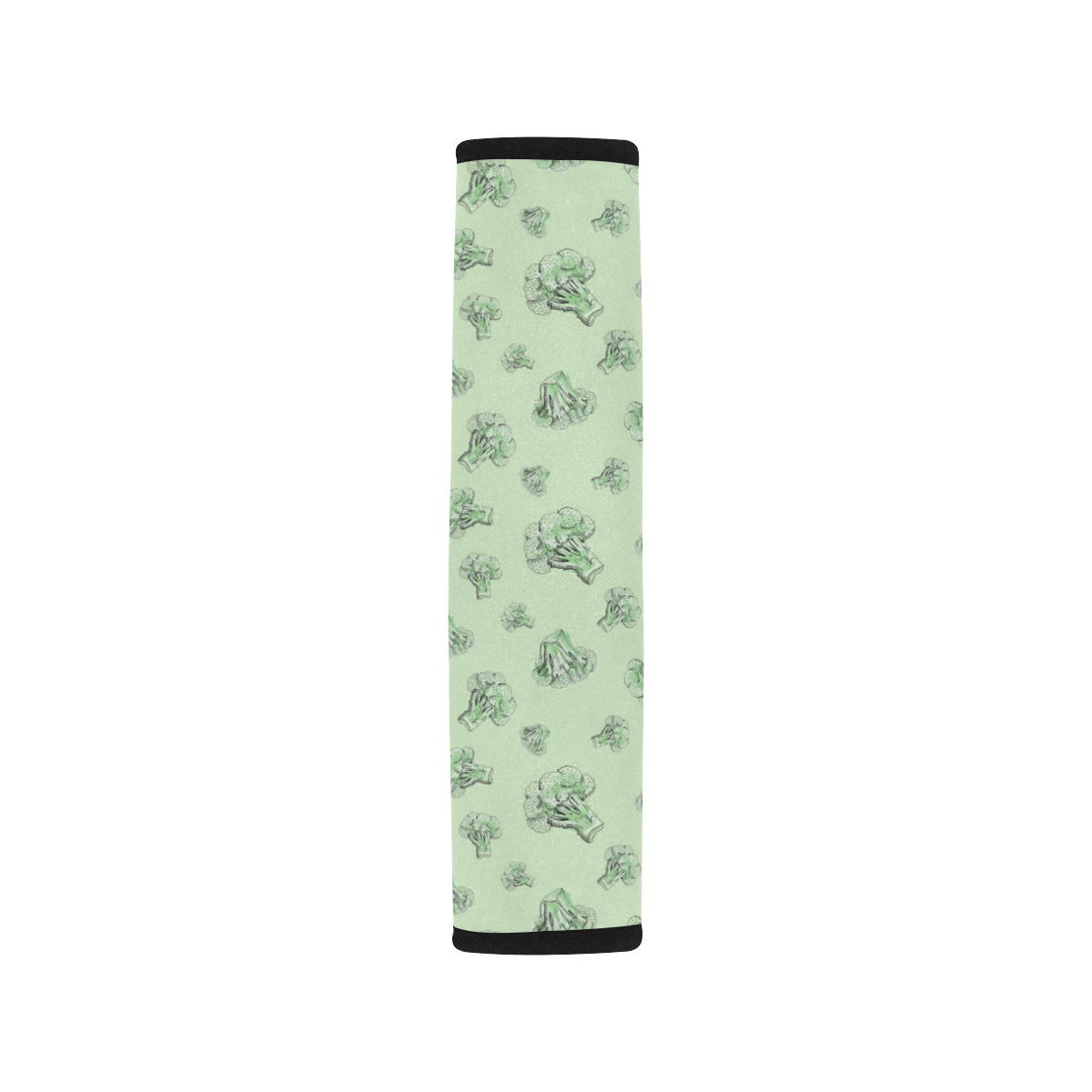 Broccoli Pattern Print Design 05 Car Seat Belt Cover