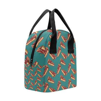 Cheesecake Cherry Pattern Print Design CK03 Insulated Lunch Bag
