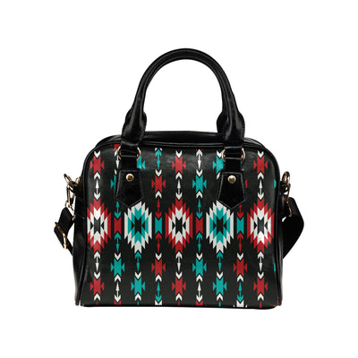 Native Pattern Print Design A08 Shoulder Handbag