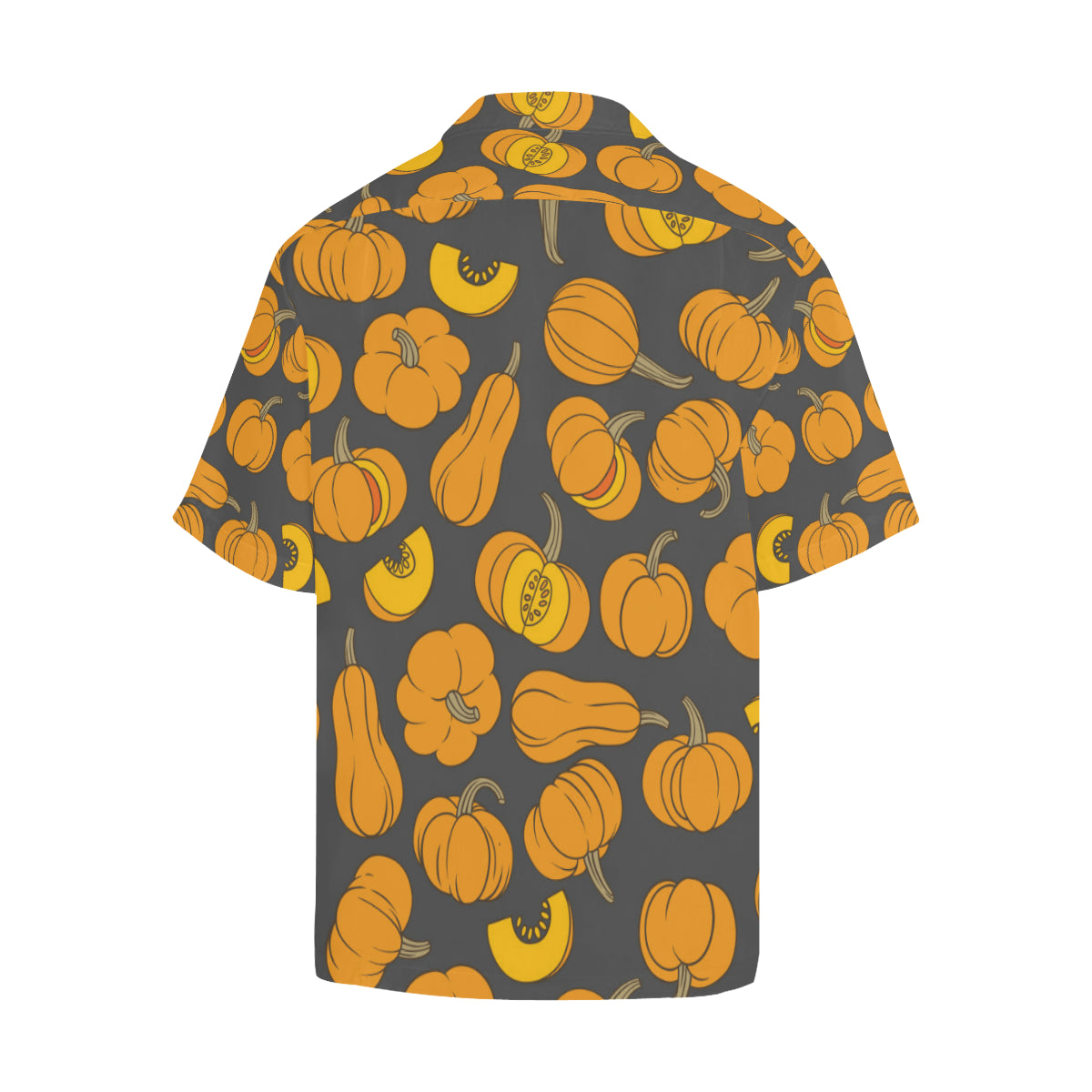 Pumpkin Pattern Print Design A03 Men's Hawaiian Shirt