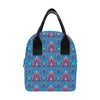 lotus Boho Pattern Print Design LO010 Insulated Lunch Bag