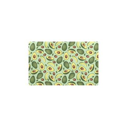 Avocado Pattern Print Design AC01 Kitchen Mat