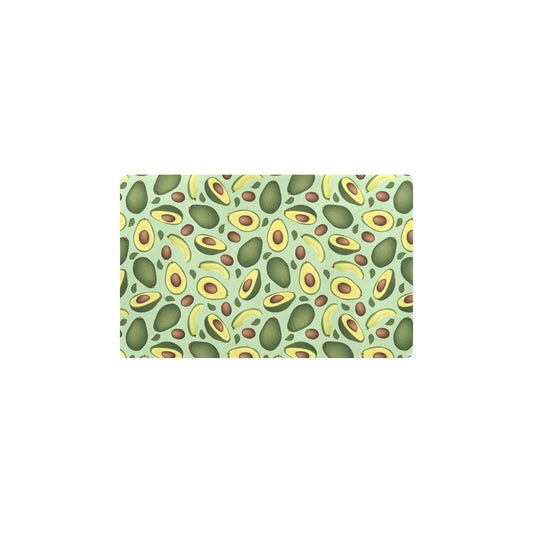 Avocado Pattern Print Design AC01 Kitchen Mat