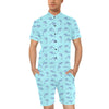 Dolphin Baby Cute Print Pattern Men's Romper