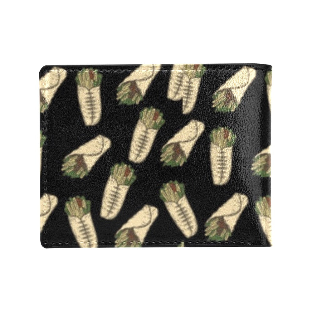 Burrito Print Design LKS303 Men's ID Card Wallet