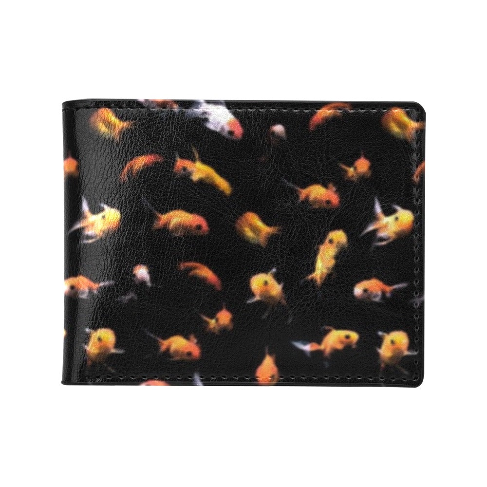 Goldfish Print Design LKS402 Men's ID Card Wallet