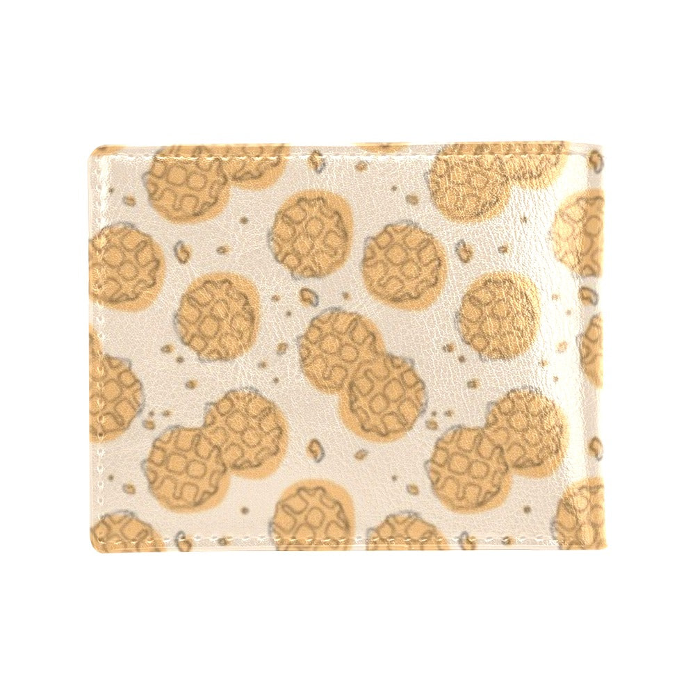Waffle Print Design LKS303 Men's ID Card Wallet