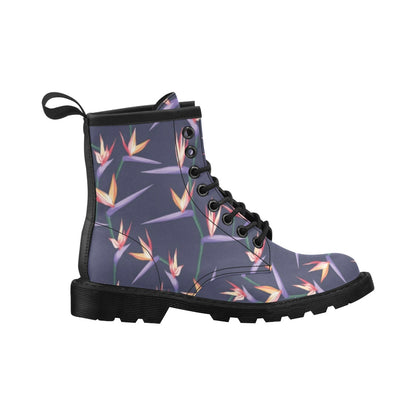 Bird Of Paradise Pattern Print Design BOP015 Women's Boots