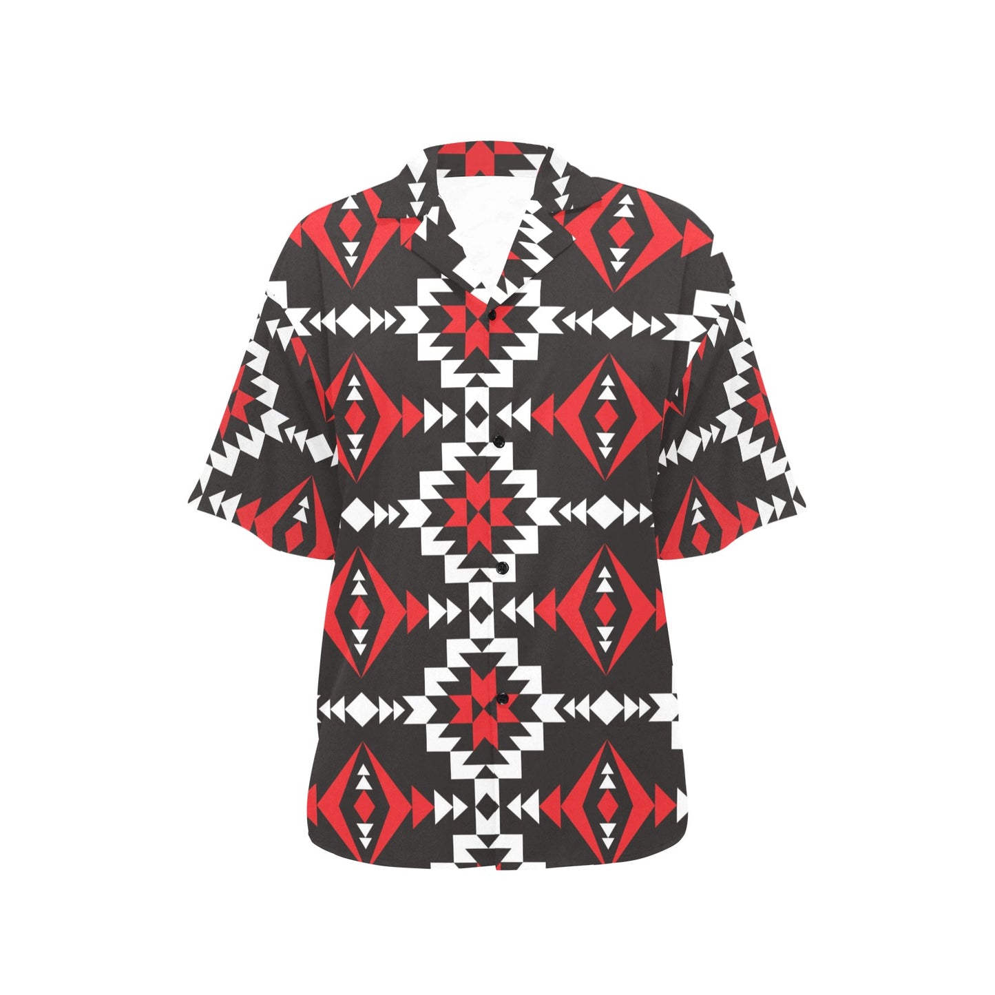 Navajo Pattern Print Design A02 Women's Hawaiian Shirt