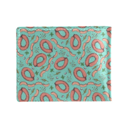 Sausage Print Design LKS303 Men's ID Card Wallet