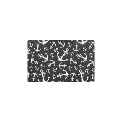 Anchor Black White Kitchen Mat