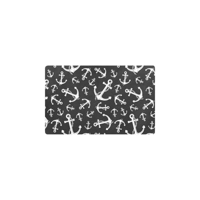 Anchor Black White Kitchen Mat