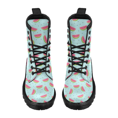 Watermelon Pattern Print Design WM06 Women's Boots