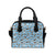 Beagle Pattern Print Design 03 Shoulder Handbag