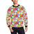 Daisy Pattern Print Design DS05 Men Long Sleeve Sweatshirt