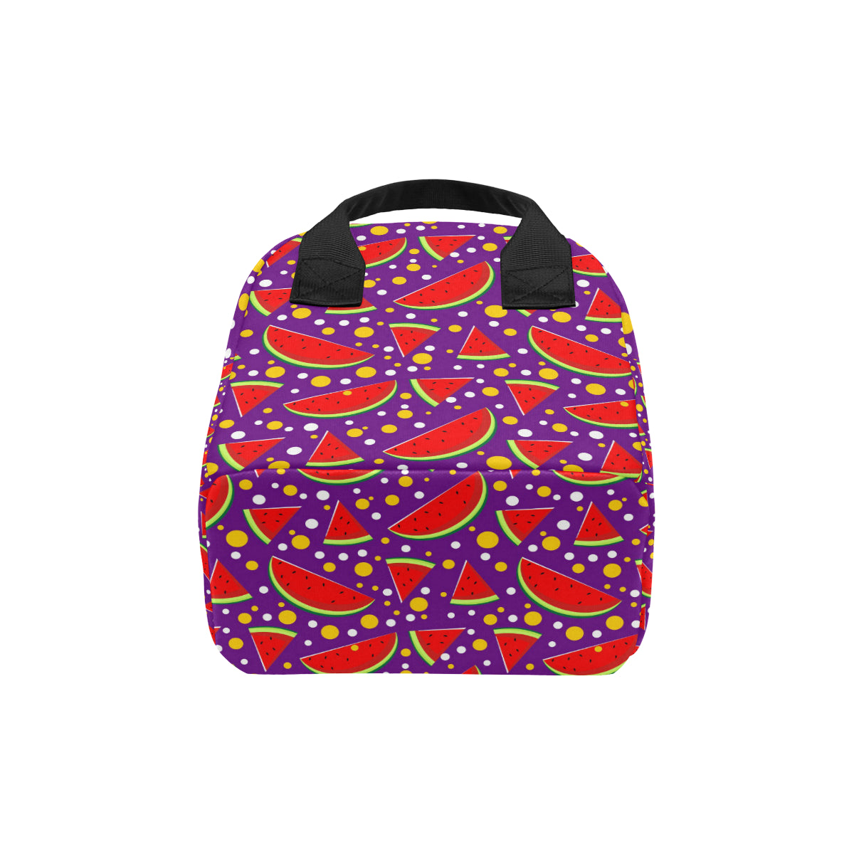 Watermelon Pattern Print Design WM010 Insulated Lunch Bag