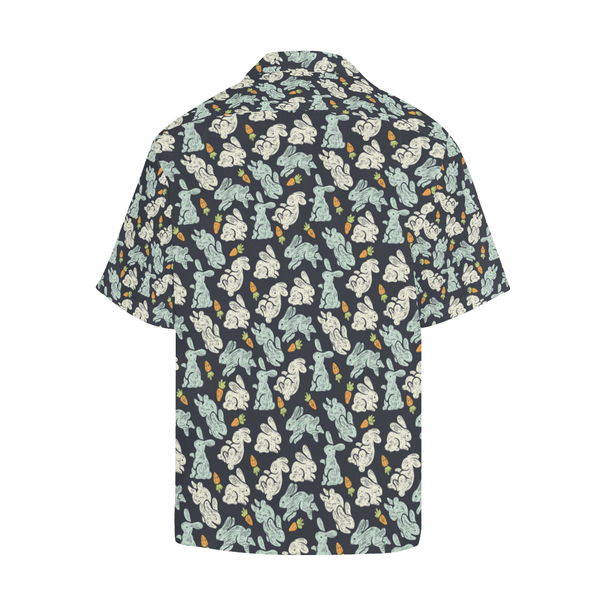 Bunny Pattern Print Design 04 Men's Hawaiian Shirt