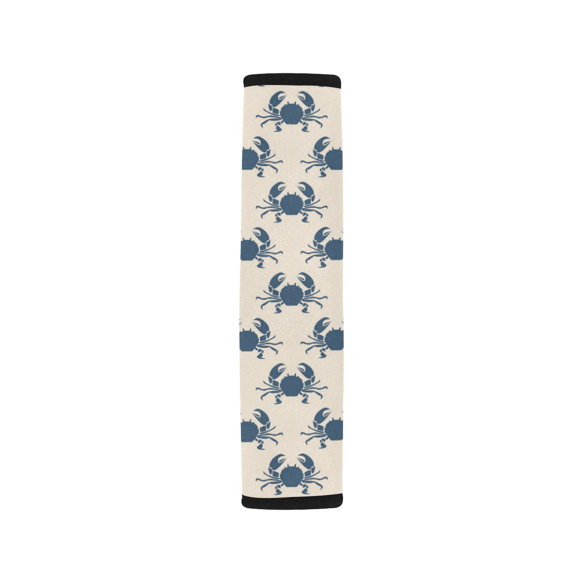 Crab Pattern Print Design 02 Car Seat Belt Cover