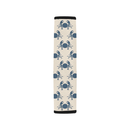 Crab Pattern Print Design 02 Car Seat Belt Cover