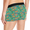 Camping Camper Pattern Print Design 05 Men's Boxer Briefs