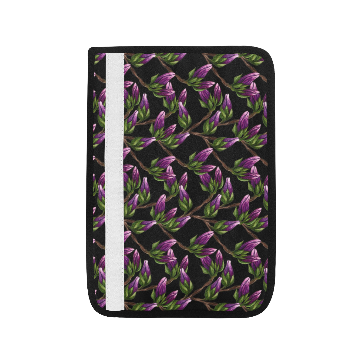 Magnolia Pattern Print Design MAG010 Car Seat Belt Cover