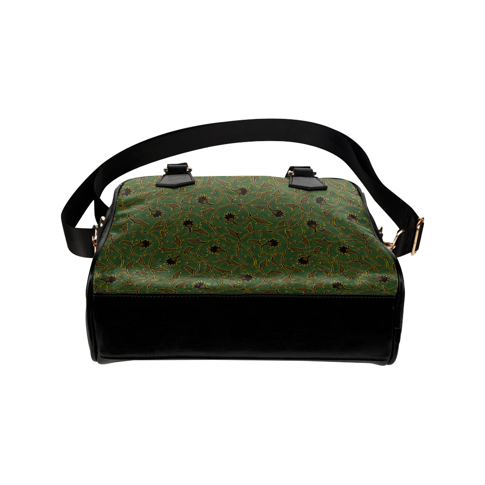 Brocade Pattern Print Design 02 Shoulder Handbag