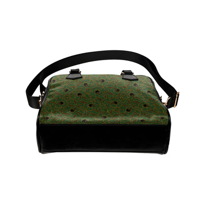 Brocade Pattern Print Design 02 Shoulder Handbag
