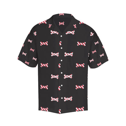 Dog Bone Pattern Print Design 04 Men's Hawaiian Shirt