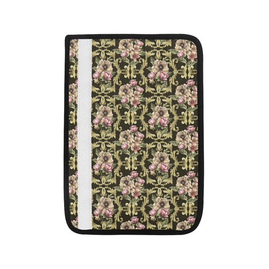 Baroque Pattern Print Design 02 Car Seat Belt Cover