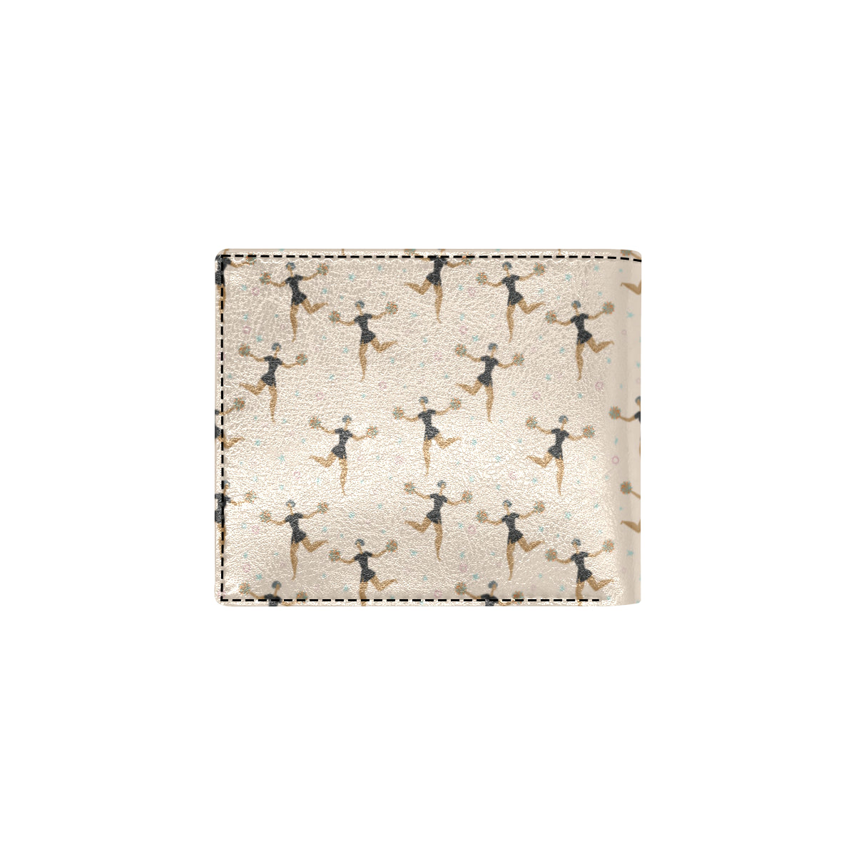 Cheerleader Pattern Print Design 03 Men's ID Card Wallet