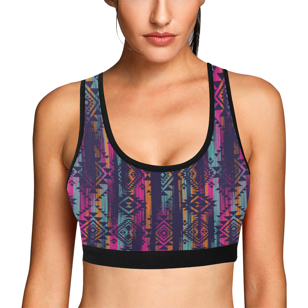 Line Tribal Aztec Sports Bra